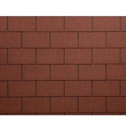 Sindrila Ecoroof  Rectangular Rosu(2.32mp/pachet)