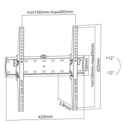 Suport Universal Led Tv 32-55 Kruger&matz Suport Universal Led Tv 32-55 Kruger&matz