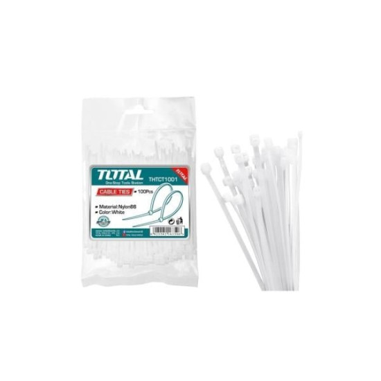 Coliere De Plastic Total - 100buc - 3.6x200mm