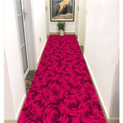 Mocheta Runner Microfibra Roses Sj-z19 0.66m