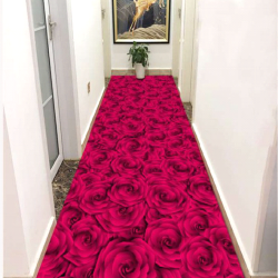 Mocheta Runner Microfibra Roses Sj-z19 0.66m