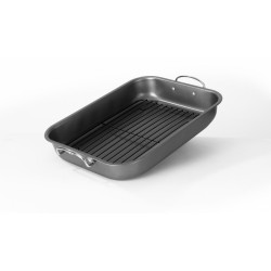 Tava Cuptor Cu Grill 39x29x6cm Vn-fm-r005