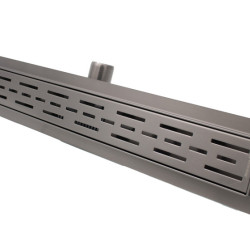 Rigola Dus Din Inox Classic Gray 400x70 Mm