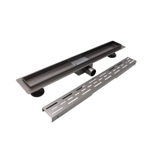 Rigola Dus Din Inox Classic Gri 600x70 Mm