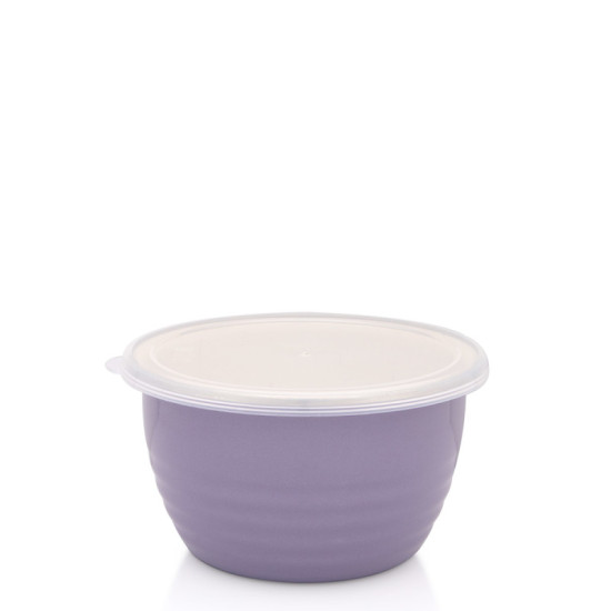 Recipient Alimentar Conic Multifunctional Wave 16cm Violet Cu Capac Transparent Metalac Recipient Alimentar Conic Multifunctional Wave 16cm Violet Cu Capac Transparent Metalac