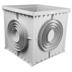Camin Pp Basic Patrat Gri Tip I A15-c250 550x550 (551i-g)