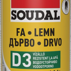 Adeziv Pentru Lemn Soudal D3 65a Transparent 250gr Adeziv Pentru Lemn Soudal D3 65a Transparent 250gr
