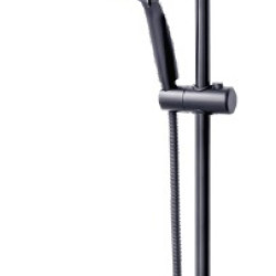 Sistem De Dus Fix Negru Mat Cu Para De Dus 3 Functii Sanotechnik Ab050