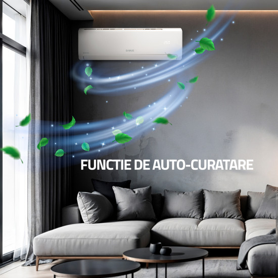 Aparat Aer Conditionat Samus Acs-12k01 Wifi 12000 Btu Clasa A +++ Fara Kit De Instalare