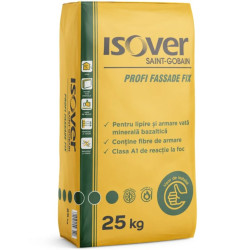 Adeziv Vata Minerala Bazaltica Isover Profi Fassade Fix Int/ext 25kg