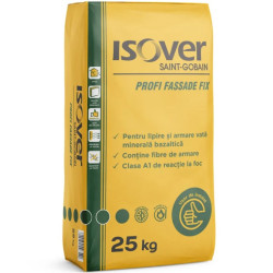 Adeziv Vata Minerala Bazaltica Isover Profi Fassade Fix Int/ext 25kg