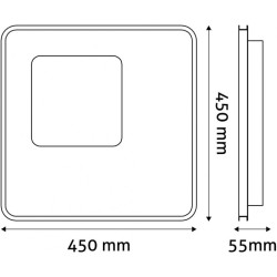 Plafoniera Cu Telecomanda Rf Design Holden Avide
