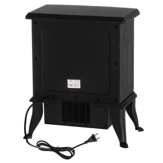 Aeroterma Electrica Tip Semineu Adler Ad7754 Putere Max 1800w Negru
