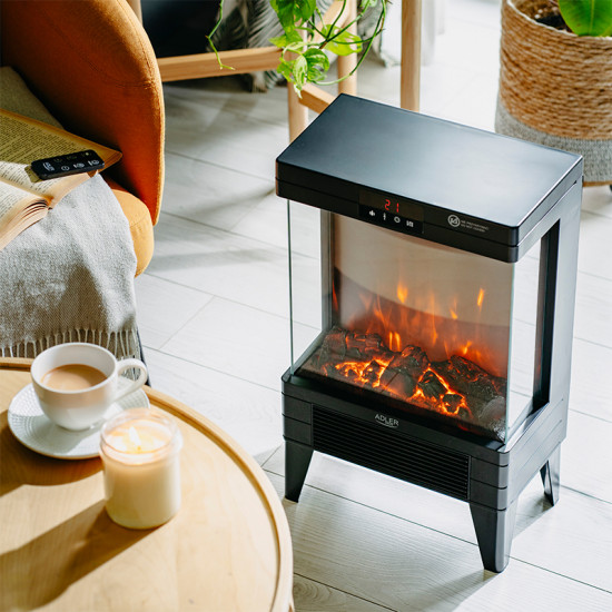 Semineu Electric Adler Ad7755 Putere Max 2000w Negru
