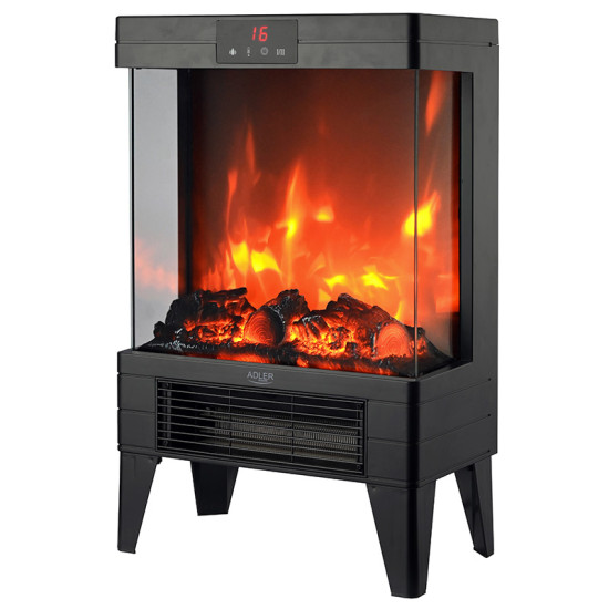 Semineu Electric Adler Ad7755 Putere Max 2000w Negru