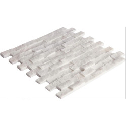 Piatra Decorativa White Marble Stone 2.3x4.8 0.53mp/cutie