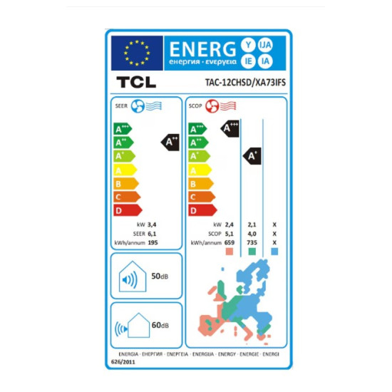 Aparat Aer Conditionat Tcl Tac-12chsd/xa73ifs 12000 Btu Clasa A++ Fara Kit De Instalare Aparat Aer Conditionat Tcl Tac-12chsd/xa73ifs 12000 Btu Clasa A++ Fara Kit De Instalare