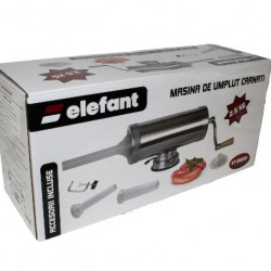 Aparat De Facut Carnati Inox Alimentar Ky-2005s Elefant 2.5kg