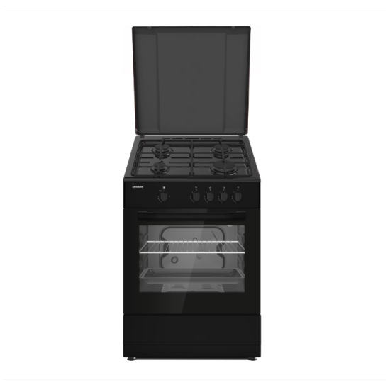 Aragaz Gaz Heinner 4 Arzatoare Hfsc-sme66ibk Negru