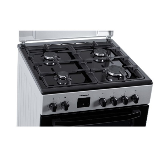 Aragaz Mixt Heinner Hfsc-s66fdc-bix 60x60cm Inox Cuptor Electric
