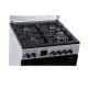 Aragaz Mixt Heinner Hfsc-s66fdc-bix 60x60cm Inox Cuptor Electric