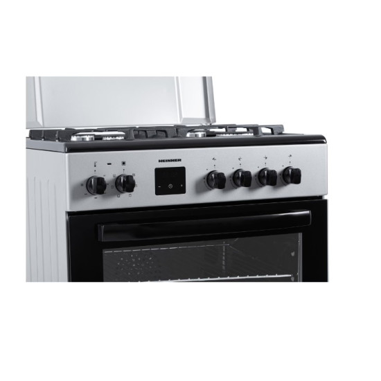 Aragaz Mixt Heinner Hfsc-s66fdc-bix 60x60cm Inox Cuptor Electric