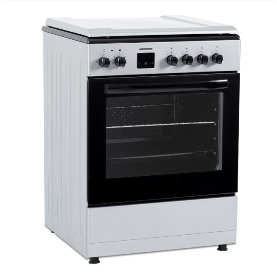 Aragaz Mixt Heinner Hfsc-s66fdc-bix 60x60cm Inox Cuptor Electric