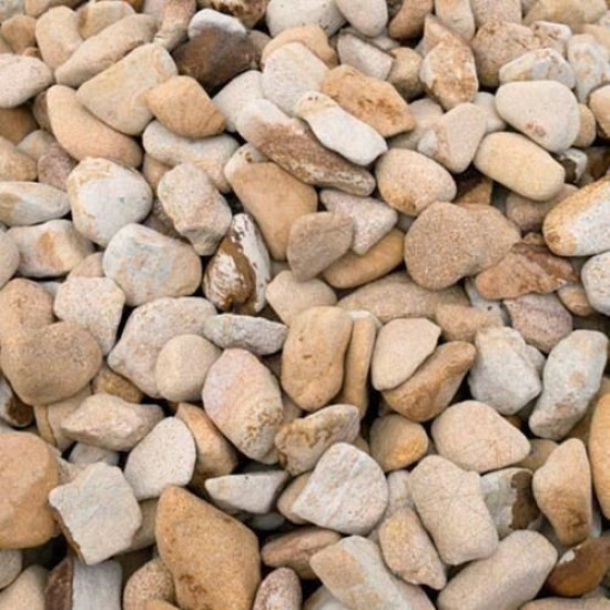 Piatra Decorativa De Gradina Maro / River Pebbles 3-6 Cm 20kg/sac
