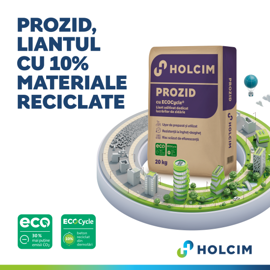 Ciment Holcim Prozid Ecocycle 20 Kg