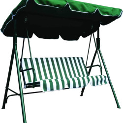 Balansoar Gradina 3 Persoane Structura Metal 172 X 112 X 152 Cm