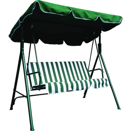 Balansoar Gradina 3 Persoane Structura Metal 172 X 112 X 152 Cm