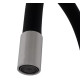 Baterie Bucatarie Cu Pipa Flexibila Seria Vital Sus304 Negru Flow Fb-011 Ref Blac