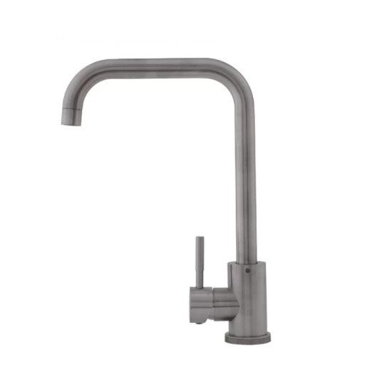 Baterie Bucatarie Seria Vital Sus 304 Crom Mat Flow Fb-011
