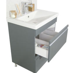 Baza Seria 60cm S786 Antracit Sertar+lavoar 2060