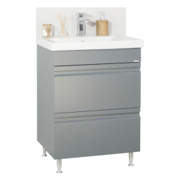 Baza Seria 60cm S786 Antracit Sertar+lavoar 2060