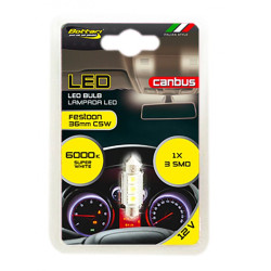 Bec Cu Leduri Canbus T11*36 3smd 5050 Alb Bec Cu Leduri Canbus T11*36 3smd 5050 Alb