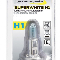 Bec Halogen De Mare Intensitate Super White H1 12v 55w