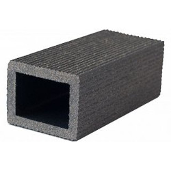 Profil Wpc U Pentru Gard Gri 48x38x2000mm