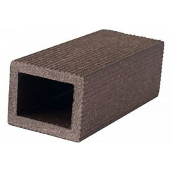 Profil Wpc U Pentru Gard Maro Inchis 48x38x2000mm