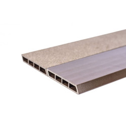 Scandura Wpc Gri Cu Rizuri 110x20x2000mm