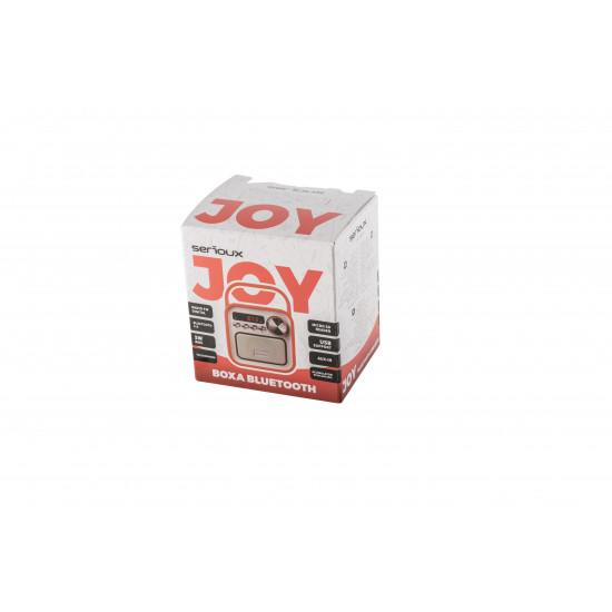 Boxa Bluetooth Serioux Portabila Joy 5w Srxs-joybltpch Portocalie