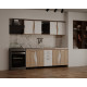 Bucatarie Cip Iii S Combi 1 D200x60x200cm Sonoma+alb Bucatarie Cip Iii S Combi 1 D200x60x200cm Sonoma+alb