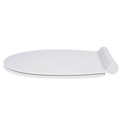 Capac Wc Din Duroplast Eurociere Java 1108f/01 Alb Inchidere Lenta 370x468mm