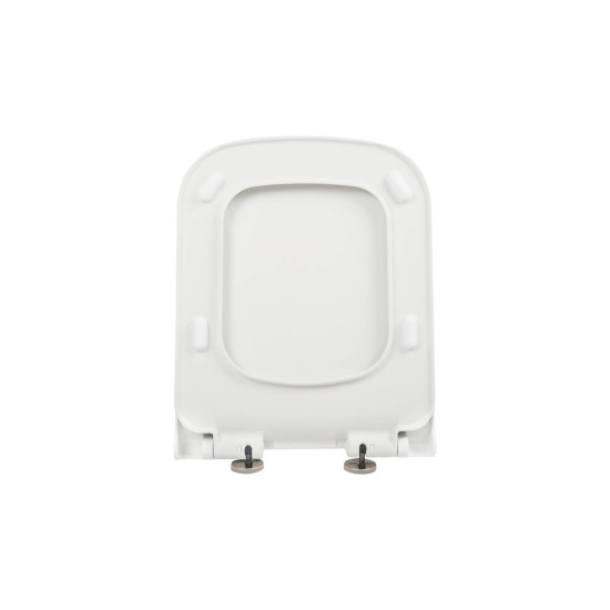 Capac Wc Din Duroplast Eurociere Square 1108h/01 Alb Inchidere Lenta 355x445mm