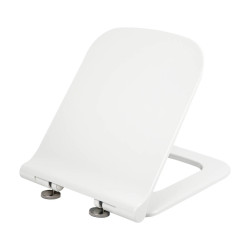 Capac Wc Din Duroplast Eurociere Square 1108h/01 Alb Inchidere Lenta 355x445mm