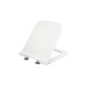 Capac Wc Din Duroplast Eurociere Square 1108h/01 Alb Inchidere Lenta 355x445mm