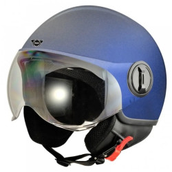 Casca Xl Scuter Albastru Rotund Hecht52631xl