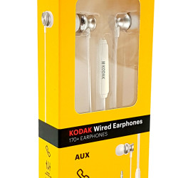 Casti Cu Fir Kodak 170 1.2m Alb 30425927