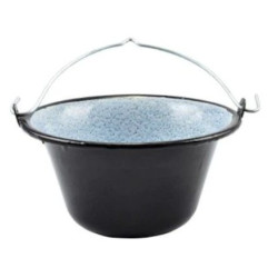 Ceaun Emailat 20l Negru-gri Ceaun Emailat 20l Negru-gri