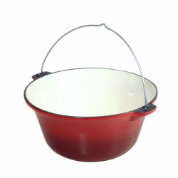 Ceaun Emailat Fonta 41x18.8 22l Rosu